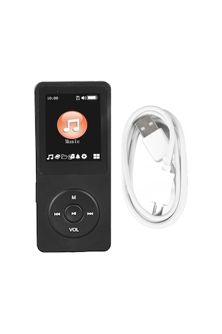 1049mp 8gb Hafıza Kartı Ekranlı Mp3 Çalar Dahili Hoparlör Fm Radyo Bluetooth Müzik Çalar