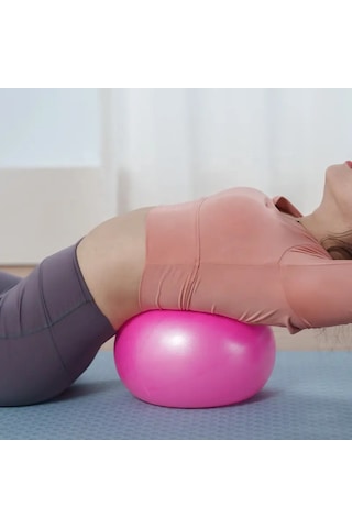 25 Cm Dura-strong Mini Pilates Yoga Egzersiz Topu Pipetli - Ş...