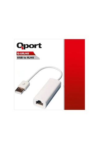 Qport USB To Rj 45 Çevirici-Q-Urj45-Q-Urj45