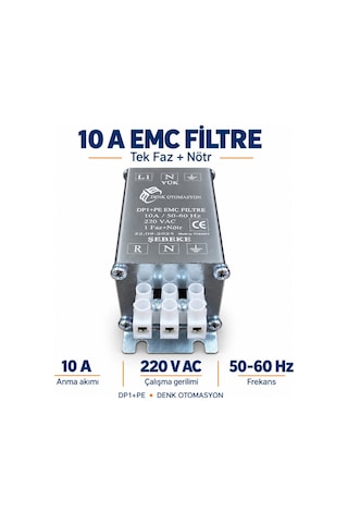 10 Amper Emc Filtre