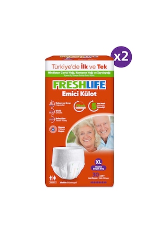 Freshlife Emici Külot Hasta Bezi XL 2 x 30'lu