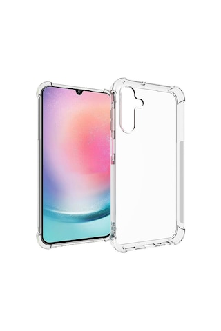 Galaxy Uyumlu A15 Kılıf Tchs Nitro Anti Shock Silikon - Renksiz Renksiz