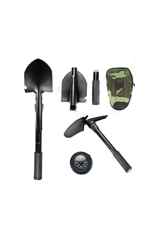 Katlanabilen Portatif Kazma/kürek