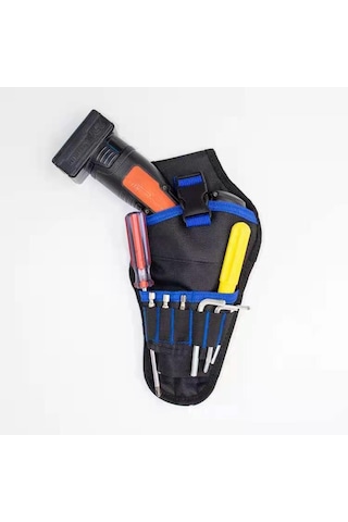 Elektrikli Matkap Kemer Kılıfıelektrikli Anahtardarbeli Anahtar Kemer Kılıfıtaşınabilir Elektrikli Matkap Kılıfı Kırmızı İle Siyah