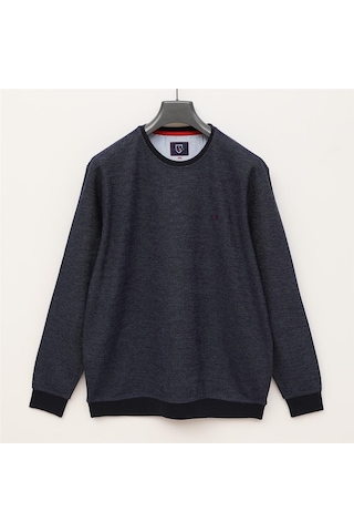 Dio Rise Erkek Uzun Kol İnce Sweatshirt - Czt-126 - İndigo - Lacivert İndigo - Lacivert
