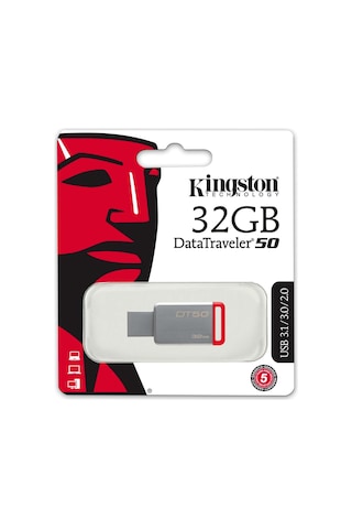 Kingston DataTraveler 50 DT50 32 GB Usb 3.1 Flash Bellek