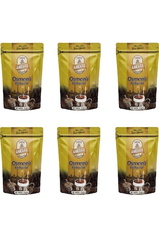 Tarihi Ankara Osmanlı Kahvesi 200 Gr X 6 Adet Öğütülmüş