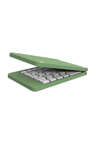 Katlanabilir Bluetooth Klavye Ultra İnce Taşınabilir Cep Boyutu Şarj Edilebilir Kablosuz Seyahat Klavyesi İos Android Windows İle Uyumlu Akıllı Telefon Tablet İpad İphone Dizüstü Bilgisayar İçin