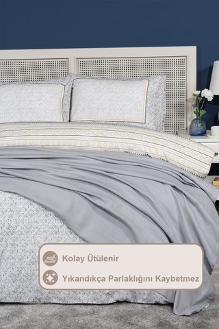 Elart Yeni Evim Pike Çift Kişilik Gri
