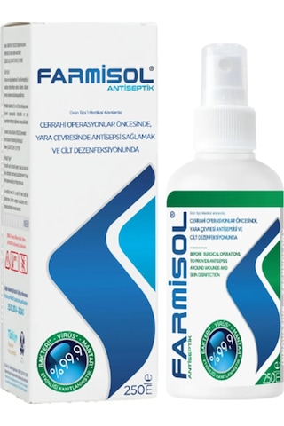 Farmisol Antiseptik Cerrahi El Yıkama Dezenfektanı 250 ML