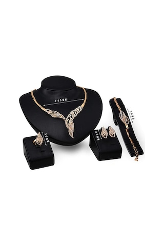 2020 Moda Kolye, Tam Takı Seti 18 Gp Sevgililer Günü