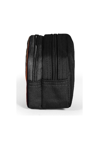 Coral High Siyah Aslan Desenli Erkek Çocuk İki Gözlü Kalemlik Çok Renkli