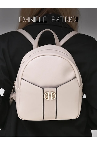 Daniele Patrici Şehir A5 Deri Sırt Çantası 210533362 Bej