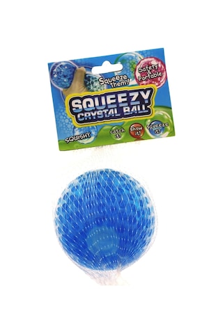 Squishy Stres Topu Mavi Kristal  Slime