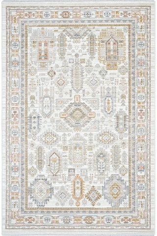 Cool Halı Zaraf Krem Halı Etnik Desen Bohem Ev Oda Halısı Modern Oturma Odası Salon İnce Yazlık Halı