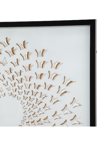 Mudo Home Auralıs Çerçeveli Cam Tablo 100x100 Cm