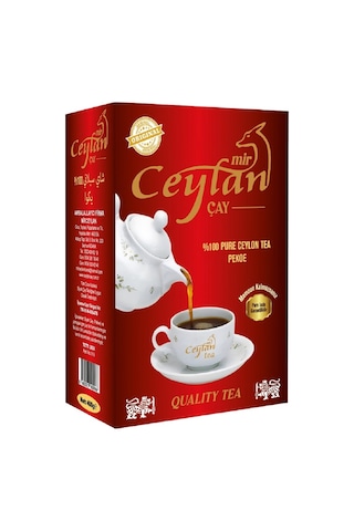 Ceylon Tea İthal Seylan Sri Lanka Ceylon Siyah Yaprak Kaçak Çay 400 G