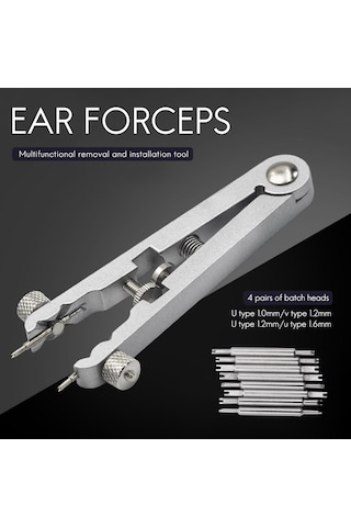 Tangshopping Izle Bilezik Pense 6825 Bahar Çubuğu Sökücü Saat Bantları Onarım Çıkarma Aracı Standardı