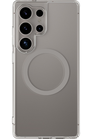 Galaxy Uyumlu S25 Ultra Kılıf Magsafe Uyumlu Amazingthing Minimal Serisi Kapak Titanyum - Gri