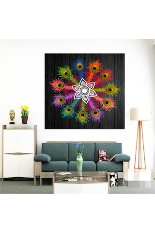 Suntek Magideal Çerçevesiz Tuval Yağlıboya Kendinden Yapışkanlı 5