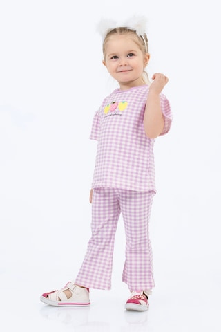 Harika Kids Kız Bebek İspanol Paça Alt-üst Takım 001