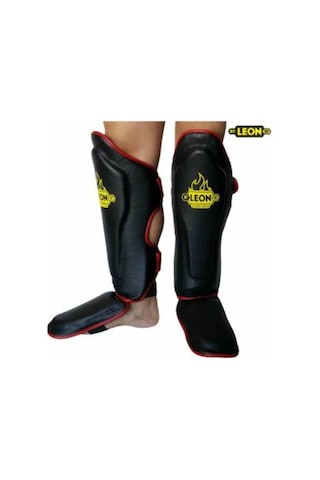 2Adımspor Leon Solid Kick Boks Ve Muay Thai Ayak Koruyucu Siyah