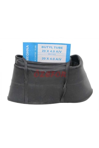 Meghna 20 Jant Fat Bike İç Lastik 20x4.0 Sv Motor Sibop Elektrikli Bisiklet Fat Bike İç Lastiği