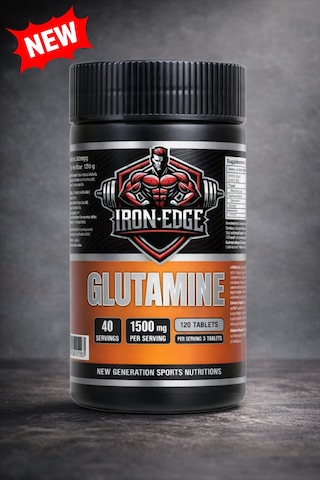 Iron Edge Glutamine 500 Mg 120 Tablet Per Servıngs 1500 Mg 40 Servis Iron Edge Glutamine 500 Mg 120 Tablet Per Servıngs 1500 Mg 40 Servis