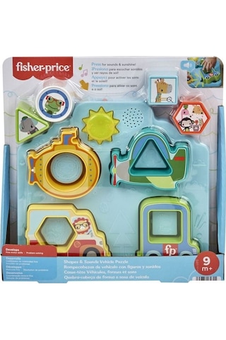 Fisher - Price Şekiller ve Sesler Puzzle HRP31