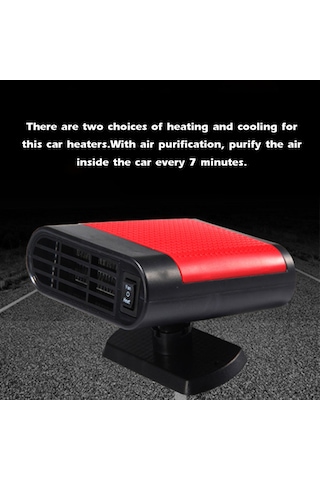 Mufunye Hızlı Isıtma Ve Soğutma Özellikli Araç İçi Hava Temizleyici Ve Cam Buz Çözücü