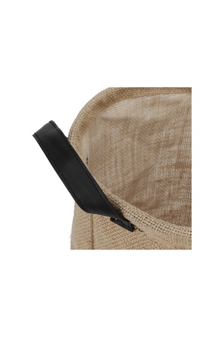 Xindoker Jüt Malzeme Çift Kollü Katlanabilir Organize Sepet - Çamaşır, Çorap, Oyuncak Ve Ev Gereçleri İçin Dayanıklı Depo Kutusu Socks