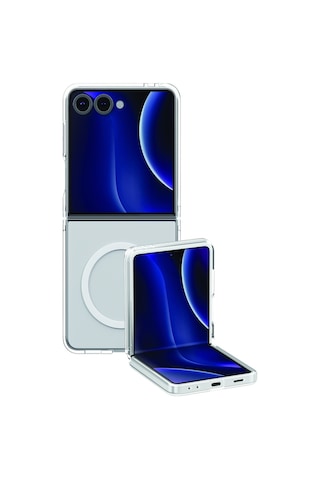 Samsung Galaxy Uyumlu Z Flip 7 Lifepro Xtreme Ultra İnce Tasarım Köşe Koruma Teknolojisi Magsafe Şarj Şeffaf