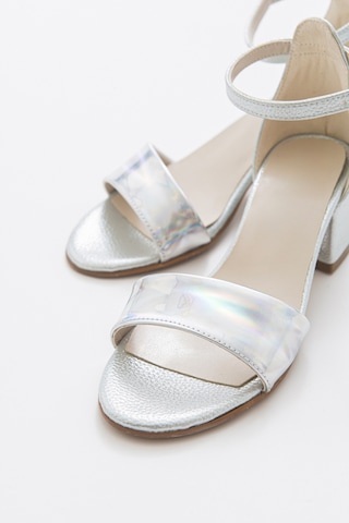 Mnpc Kız Çocuk Gümüş Topuklu Abiye Ayakkabı 24y3a9841184 Gümüş