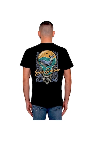 Sea Smile Deniz Gülücük Balina Whale Tişört Unisex T-shirt 001