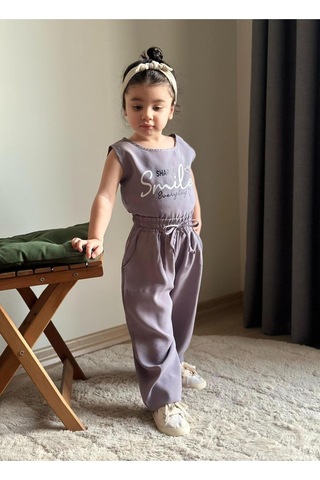 Toikids Modal Kumaş Alt Üst Takım Gri
