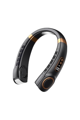 Açık Siyah Tip-c Sessiz Çok Fonksiyonlu Yapraksız Elektrikli Fan R17ex2 Siyah