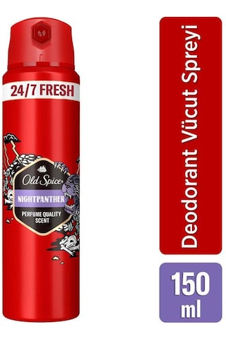Old Spice Night Panther Erkek Deodorant Sprey 150 Ml