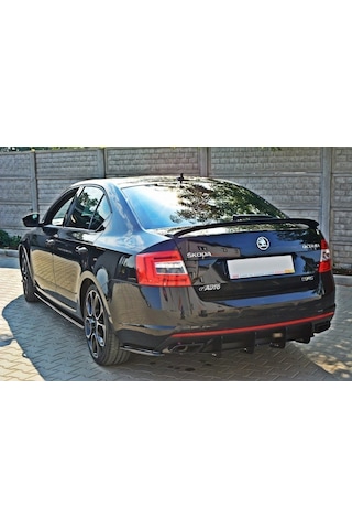 Skoda Octavia Arka Tampon Splitter/flap Plastik 2013-2019