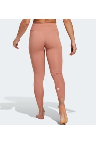 adidas YO EES 78 TG Kadın Spor Taytı IC8310 Kahverengi