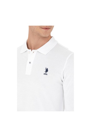 U.S. Polo Assn. Erkek Basic Sweatshirt 50269404 Beyaz