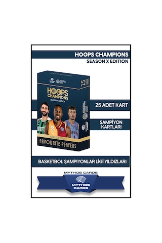 Mythos Cards - Bcl Hoops Champions Season X Edition - Kutu
