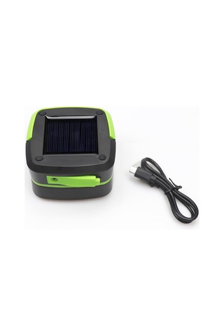 Mufunye Güneş Enerjili Genişletilebilir Kamp Çadır Lambası Turuncu - 3 Işık Modu 15m Isılamalı 3-6 Saat Süreli Çok Renkli