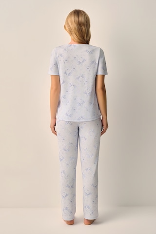 Suwen Rowena Pijama Takımı Sh26619660348 Mavi