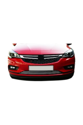 S-dizayn Opel Astra K Hb Krom Ön Tampon Alt Çıtası 3 Prç 2015-2022 Sensörsüz