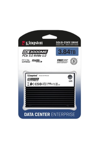 Kıngston 3.84tb Dc3000me Sedc3000me/3t8 14000-5800mb/s Enterprise U2 Nvme Gen5 Disk