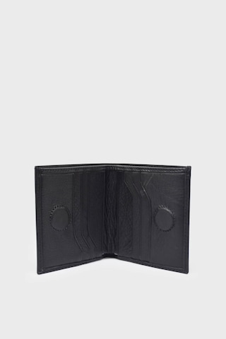 Kanuga Ysmn0210 Siyah Unisex Deri Cüzdan Siyah