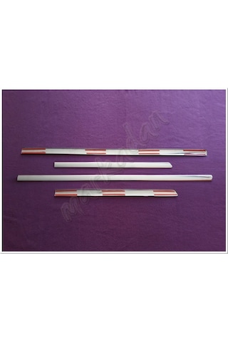 Woc Chrome Vw Bora Krom Yan Kapı Çıtası 1998-2004 4 Parça Paslanm