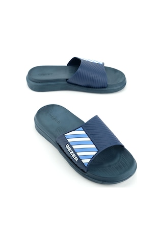 Gezer Yazlık Erkek Eva Ev Banyo Bahçe Havuz Plaj Terlik Lacivert