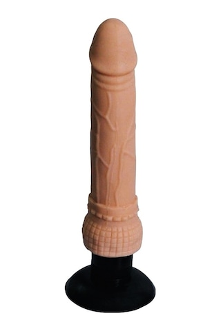 Erofoni Yeni Nesil 20 CM Titreşimli Vantuzlu Süper Lüks Realistik Kaliteli Yapay Vibratör Penis