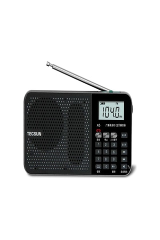 Ultratekno Tecsun A5 Taşınabilir Şarjlı Cep Radyosu Bluetooth Hoparlör Fm Radyo Mp3 Çalar & Ses Kayıt Cihazı